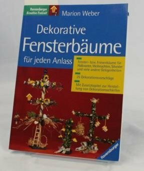 Dekorative Fensterbäume für jeden Anlass: Fenster- bzw. Friesenbäume für Halloween, Weihnachten, Silvester und viele andere Gelegenheiten. 25 ... z. Herstellung v. Dekorationsschleifen