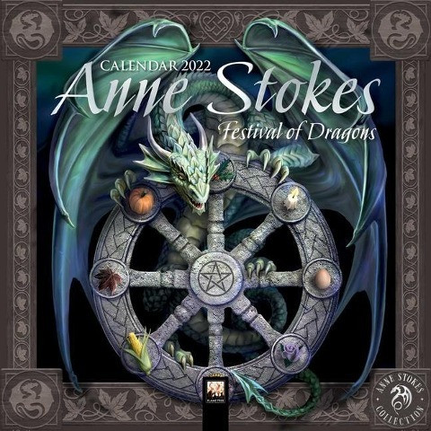 Anne Stokes: Festival of Dragons Mini Wall Calendar 2022 (Art Calendar)