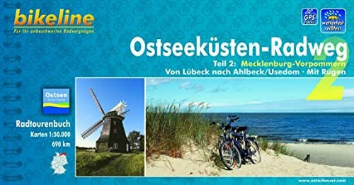 Esterbauer Bikeline Radtourenbuch, Ostseeküsten-Radweg Teil 2, Von Lübeck Nach Ahlbeck/Usedom. Mit Rügen, ...