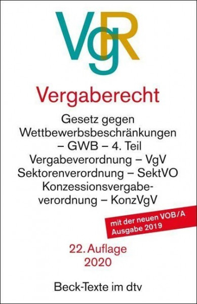 Vergaberecht (VgR)