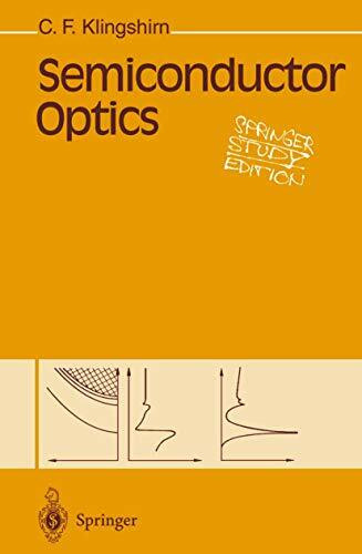 Semiconductor Optics (Springer Study Edition)