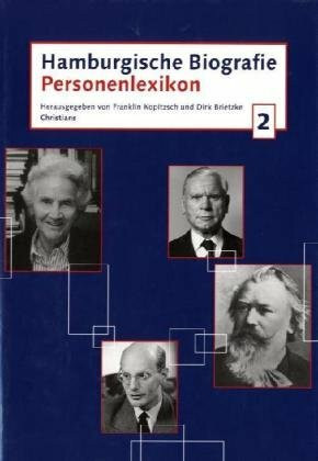 Hamburgische Biografie 2. Personenlexikon