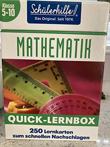 Quick-Lernbox Mathematik - Klasse 5-10