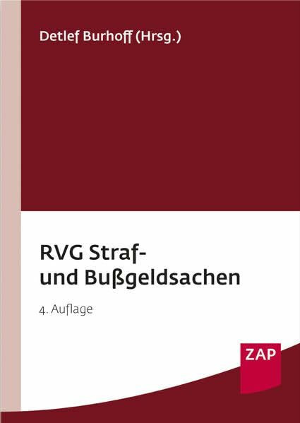 RVG Straf- und Bußgeldsachen