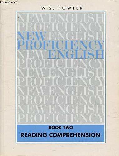 Reading Comprehension (Bk. 2) (New proficiency English) Reading Comprehension (Bk. 2) (New proficiency English)