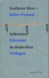 Geehrter Herr, lieber Freund