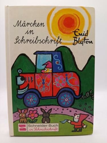 Märchen in Schreibschrift. Fröhliche kleine Leute