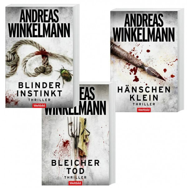 Blinder Instinkt/Bleicher Tod/Hänschen Klein (3 Thriller)