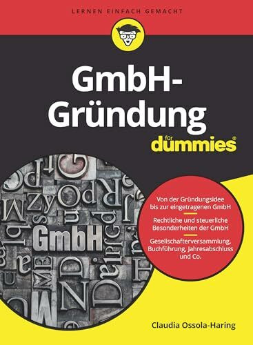 GmbH-Gründung für Dummies