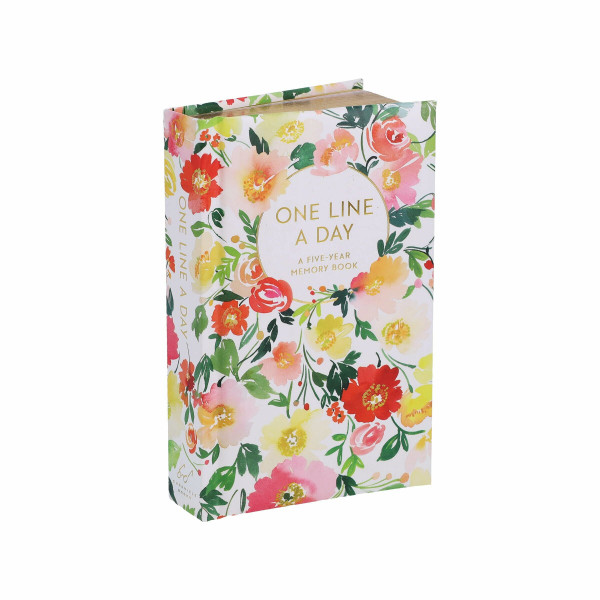 Floral One Line a Day: A Five-Year Memory Book