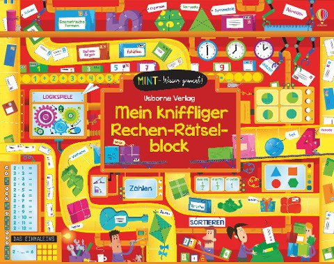 MINT - Wissen gewinnt! Mein kniffliger Rechen-Rätselblock