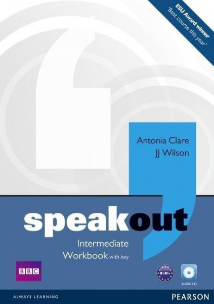 Speakout Intermediate Workbook (with Key) and Audio CD