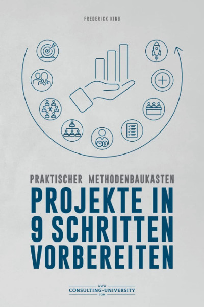 Projekte in 9 Schritten vorbereiten: Ein praktischer Methodenbaukasten (Consulting-University.com)