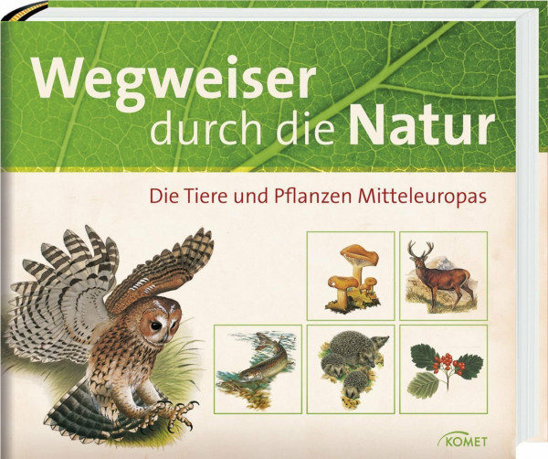 Wegweiser durch die Natur: Die Tiere und Pflanzen Mitteleuropas