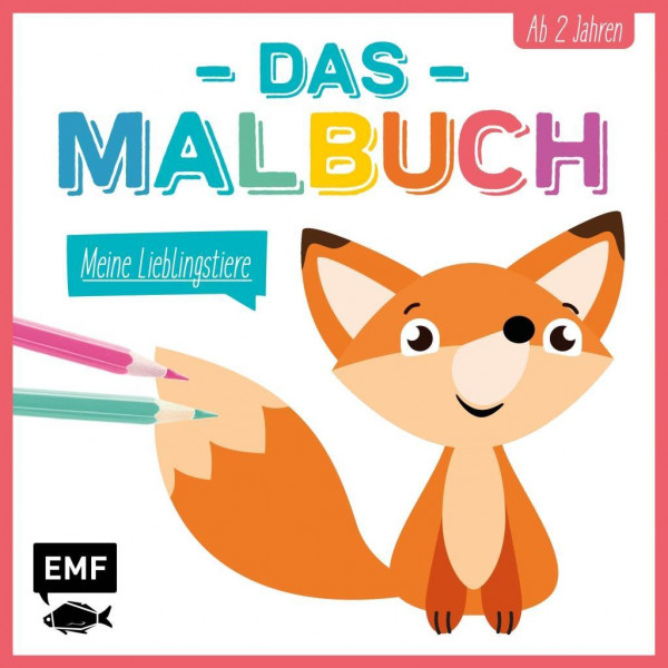 Das Malbuch - Meine Lieblingstiere