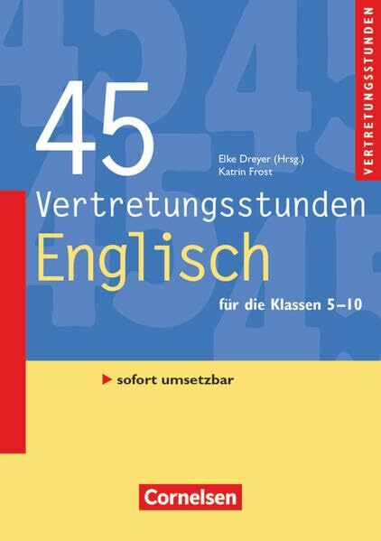 Vertretungsstunden: 45 Vertretungsstunden Englisch (4. Auflage) - Buch