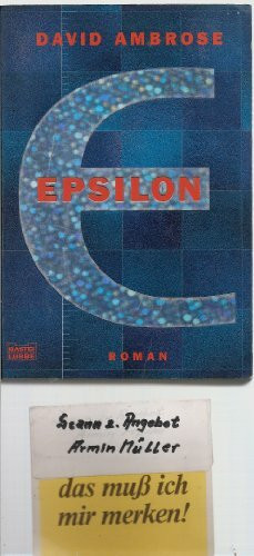 Epsilon (Allgemeine Reihe. Bastei Lübbe Taschenbücher)