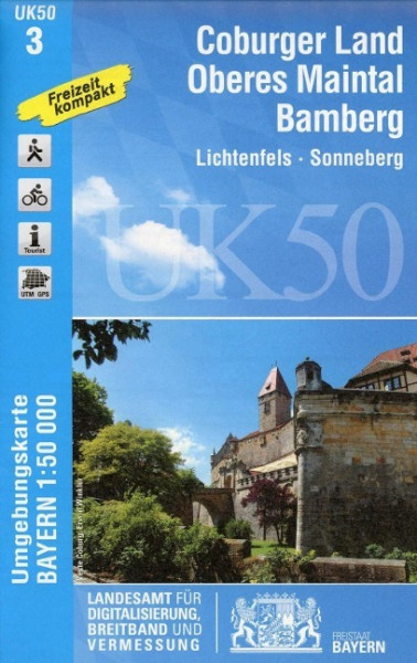 Coburger Land, Oberes Maintal, Bamberg 1 : 50 000 (UK50-3)
