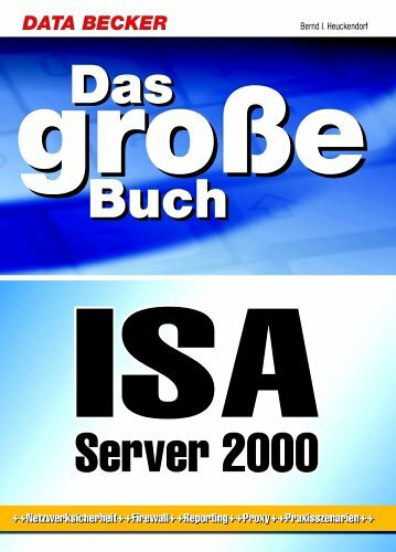 Das große Buch ISA Server 2000