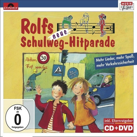 Rolfs neue Schulweg-Hitparade. CD + DVD
