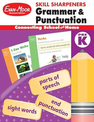 Evan-Moor Educational Publishers Skill Sharpeners Grammar And Punctuation, Grade Prek