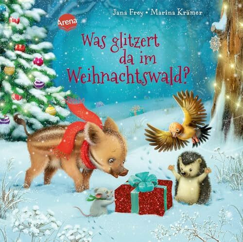 Was glitzert da im Weihnachtswald?: Pappbilderbuch zu Weihnachten mit Ausklappseiten und Stanzungen ab 2 Jahren - Bild 4