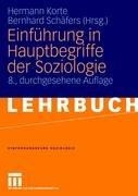 Einführung in Hauptbegriffe der Soziologie