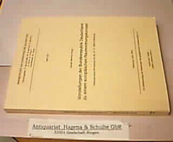 Vorstellungen der Bundesrepublik Deutschland zu einem europäischen Raumordnungskonzept: Referate eines Workshops am 26./27.4.1993 in Marburg