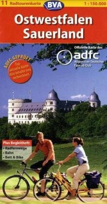 ADFC Radtourenkarten : Ostwestfalen/Sauerland