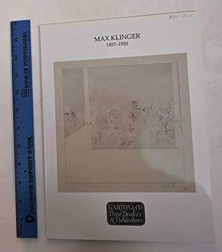 Max Klinger (1857 - 1920) - Catalogue 57 - Prints and Drawings from the collection of Georg Hirzel, Leipzig.