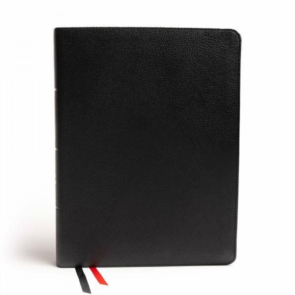 Holy Bible: New American Standard Bible, Tony Evans Study Bible, Black, Genuine Leather - Advancing God’s Kingdom Agenda