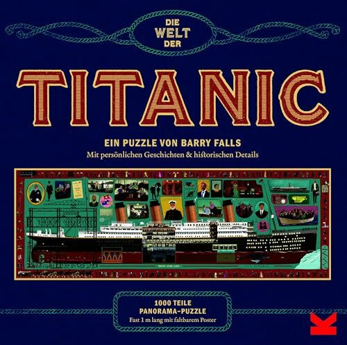 Laurence King Die Welt der Titanic. EIN 1000-Teile-Puzzle, Yellow