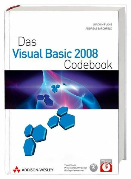 Das Visual Basic 2008 Codebook inkl. Repository, eBook und 90-Tage-Evaluierungsversion Visual Studio 2008