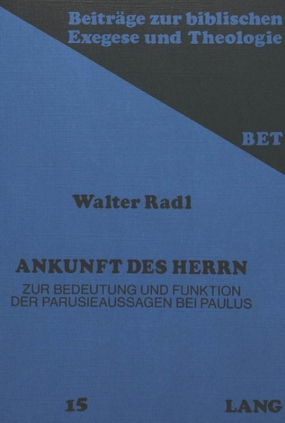 Ankunft des Herrn