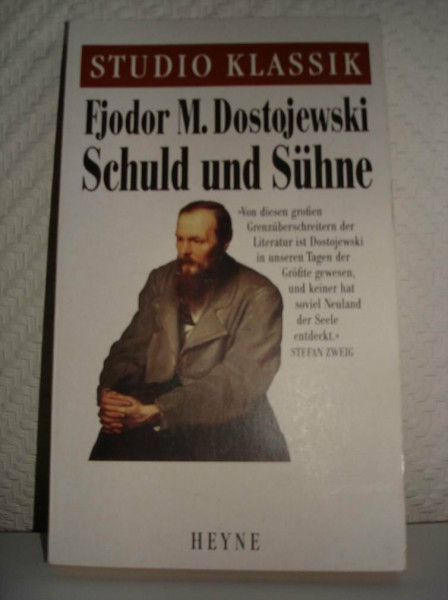 Schuld und Sühne.
