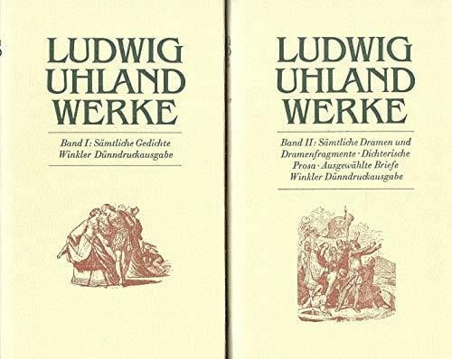 Werke I/ II. Sämtliche Gedichte. Sämtliche Dramen und Dramenfragmente. Dichterische Prosa. Ausgewählte Briefe