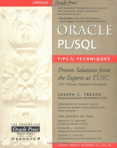 Oracle Pl/SQL Tips & Techniques (Oracle Series)