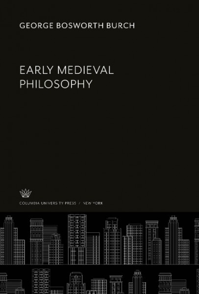 Early Medieval Philosophy