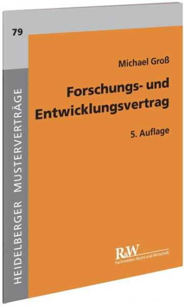 Forschungs- und Entwicklungsvertrag