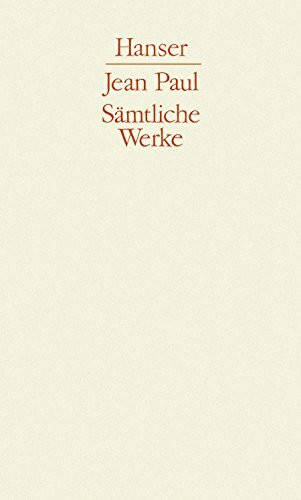 Sämtliche Werke, 10 Bde., Abt.1, Erzählende und theoretische Werke, in 6 Bdn.: 1. Abteilung: Erzählende und theoretische Werke