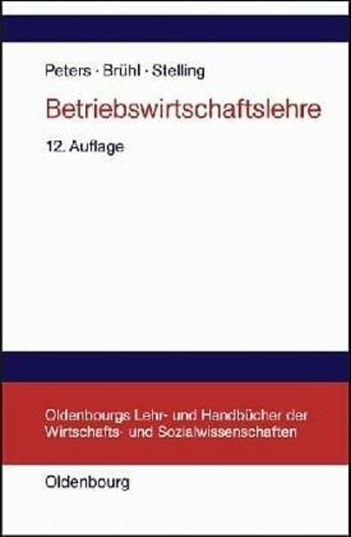 Betriebswirtschaftslehre: Einführung Betriebswirtschaftslehre: Einführung