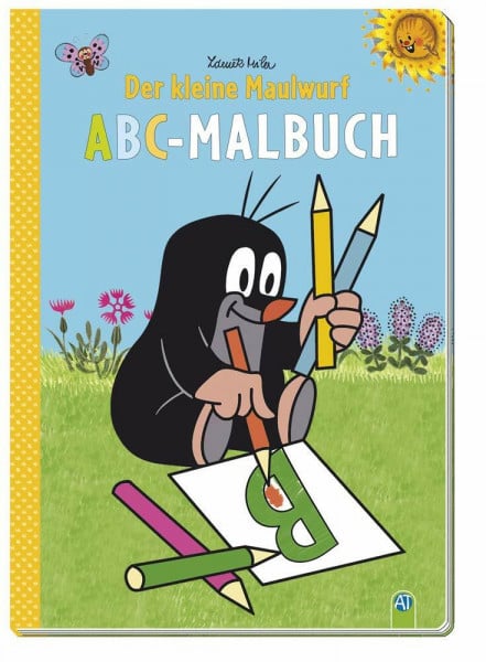 Trötsch Der kleine Maulwurf ABC-Malbuch: Beschäftigungsbuch Ausmalbuch Malbuch