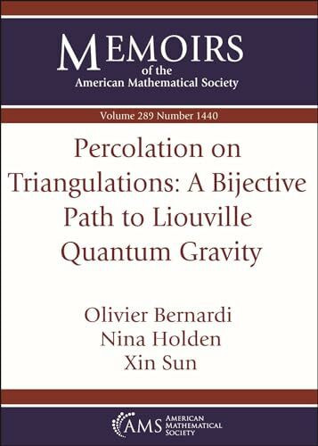 Percolation on Triangulations: a Bijective Path to Liouville Quantum Gravity (Memoirs of the American Mathematical Society)