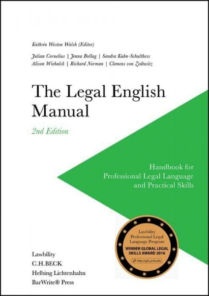 The Legal English Manual: Handbook for Professional Legal Language and Practical Skills