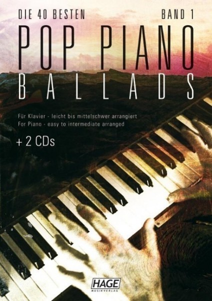 Pop Piano Ballads 1 (mit CD + Midifiles, USB-Stick)