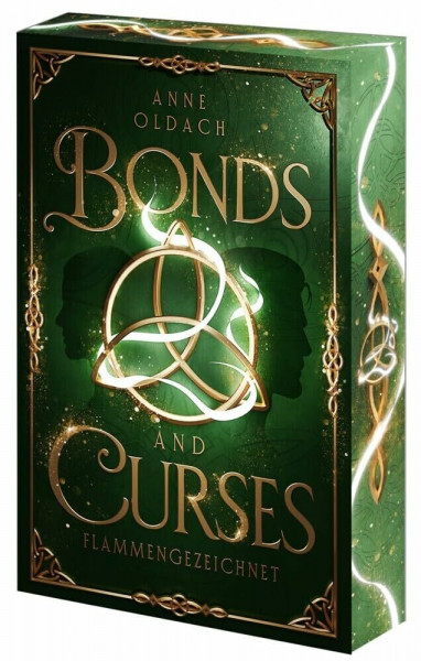 Bonds and Curses- Flammengezeichnet: Mitreißende Romantasy voller Magie, Spannung und Drama rund um eine schicksalhafte Liebe. Mit limitiertem Farbschnitt!