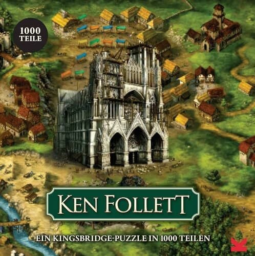 Laurence King Ken Follett. EIN Kingsbridge-Puzzle in 1000 Teilen, Silver