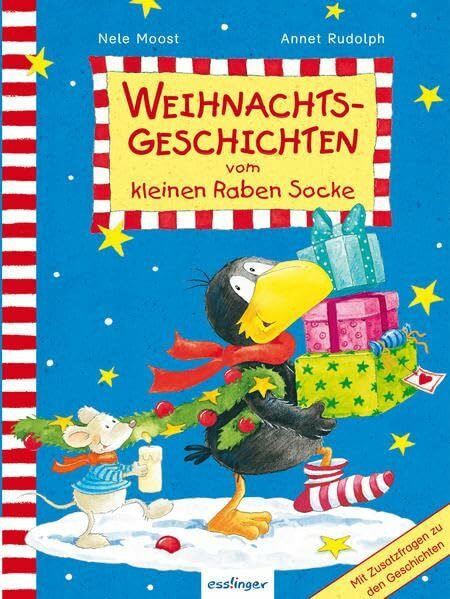 Der kleine Rabe Socke: Weihnachtsgeschichten vom kleinen Raben Socke: Mit Zusatzfragen zu den Geschichten