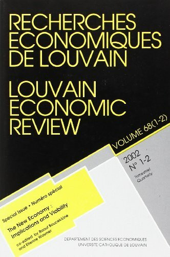Recherches économiques de LouvanN 2002/1-2
