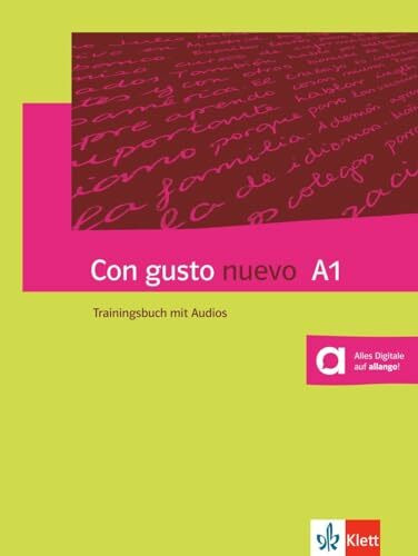 Con gusto nuevo A1: Trainingsbuch mit Audios